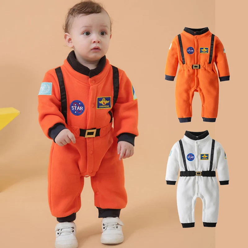 Cosplay Astronaut Baby Clothes Boy Girl Romper Onesie Newborn Baby Halloween Space Suit Bodysuits Infant Winter Soft Outfit
Cosplay Astronaut Baby Clothes Boy Girl Romper Onesie Newborn Baby Halloween Space Suit Bodysuits Infant Winter Soft Outfit