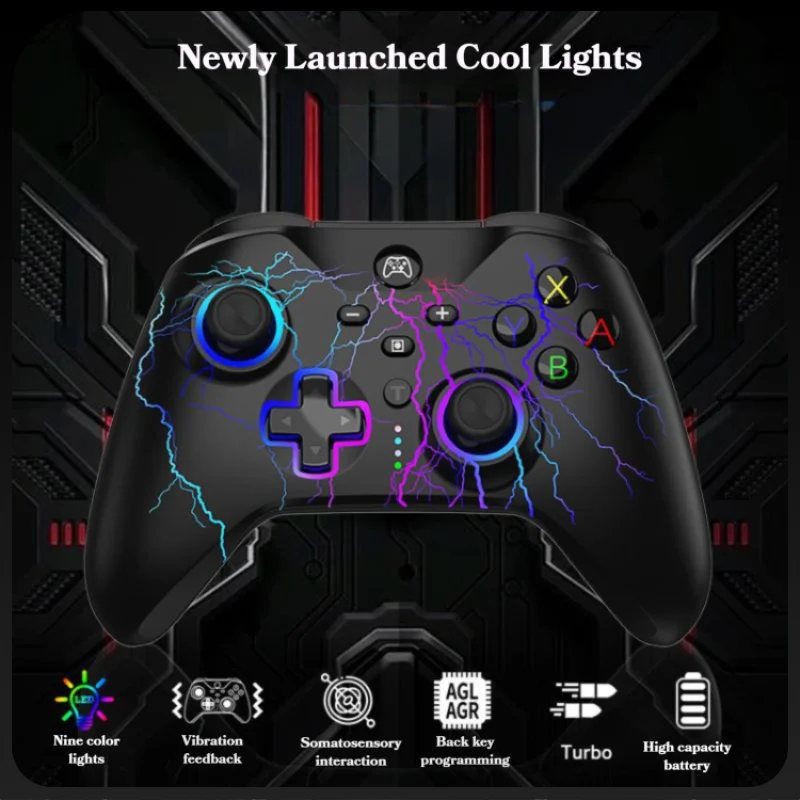 Беспроводной контроллер-геймпад с датчиками Холла для Nintendo Switch/OLED/Lite/Android/iOS/ПК, джойстик, геймпад, контроллер
Беспроводной контроллер-геймпад с датчиками Холла для Nintendo Switch/OLED/Lite/Android/iOS/ПК, джойстик, геймпад, контроллер