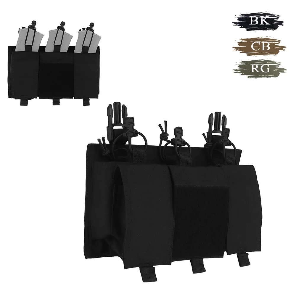 Durable 7.62x51 Triple Mag Plate 25mm Buckle MOLLE Compatible For Plate Carrier Tactical Vest Hunting Gear
Durable 7.62x51 Triple Mag Plate 25mm Buckle MOLLE Compatible For Plate Carrier Tactical Vest Hunting Gear