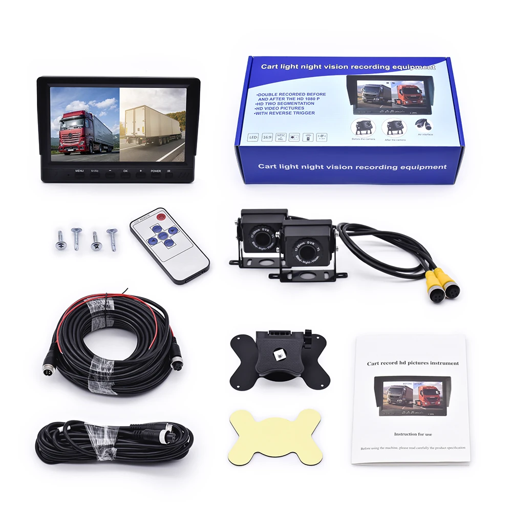 1080p AHD DVR Black Box Recorder CCTV Wifi Camera 4K Monitor School Bus Truck Camera
1080p AHD DVR Black Box Recorder CCTV Wifi Camera 4K Monitor School Bus Truck Camera