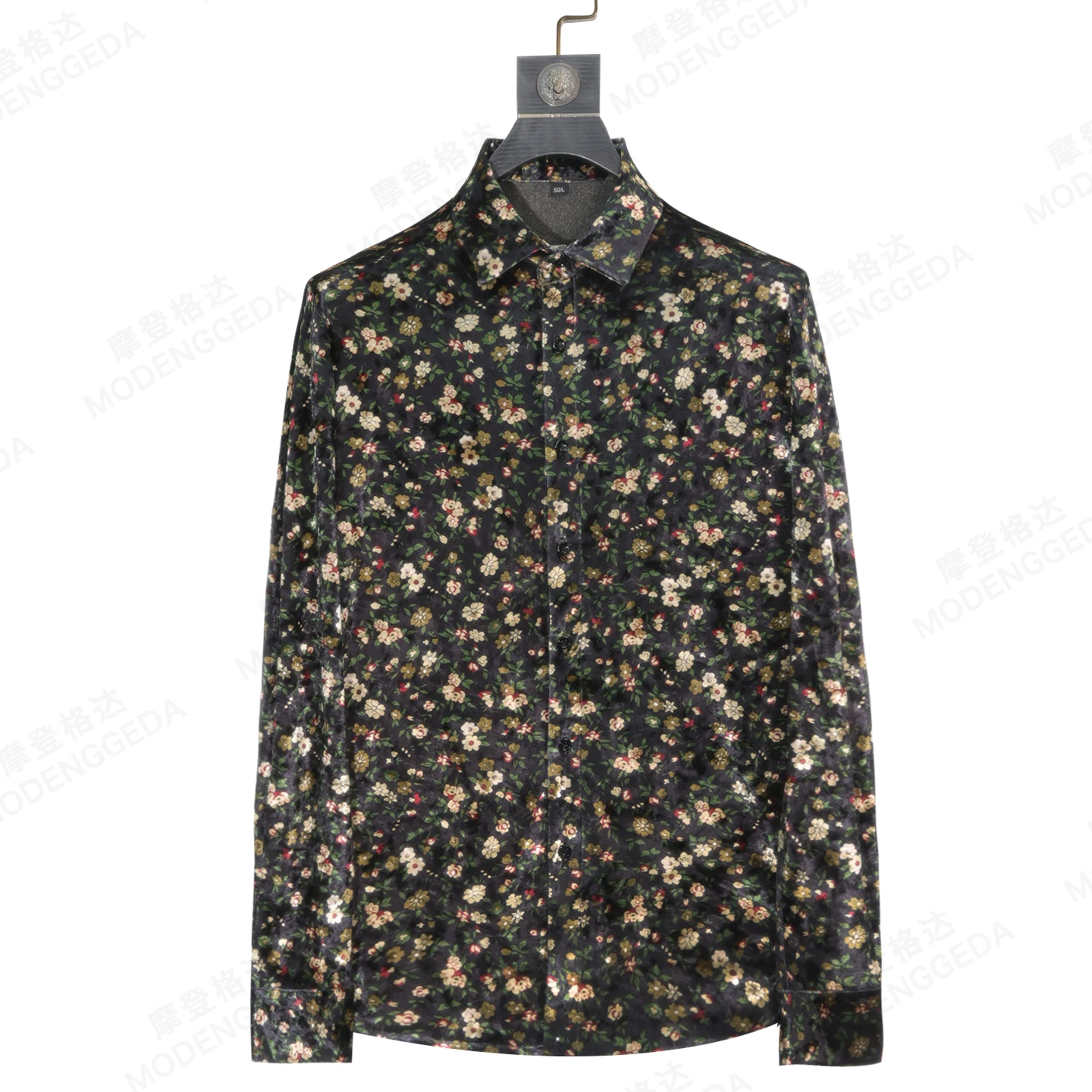 Winter Velvet Flower Printed Long Sleeved Shirt for Men Fashion Loose Casual Business Formal Dress Shirts Social Streetwear Tops
Winter Velvet Flower Printed Long Sleeved Shirt for Men Fashion Loose Casual Business Formal Dress Shirts Social Streetwear Tops