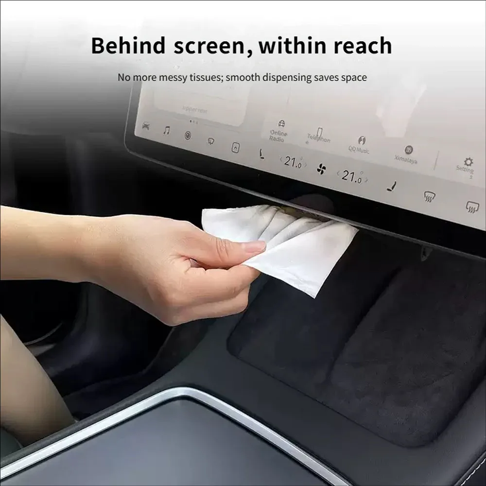 For Tesla model 3/Y/YL Highland Juniper Hidden Tissue Holder Box Seat Back Console Flocking Storage Bag Car Accessories
For Tesla model 3/Y/YL Highland Juniper Hidden Tissue Holder Box Seat Back Console Flocking Storage Bag Car Accessories