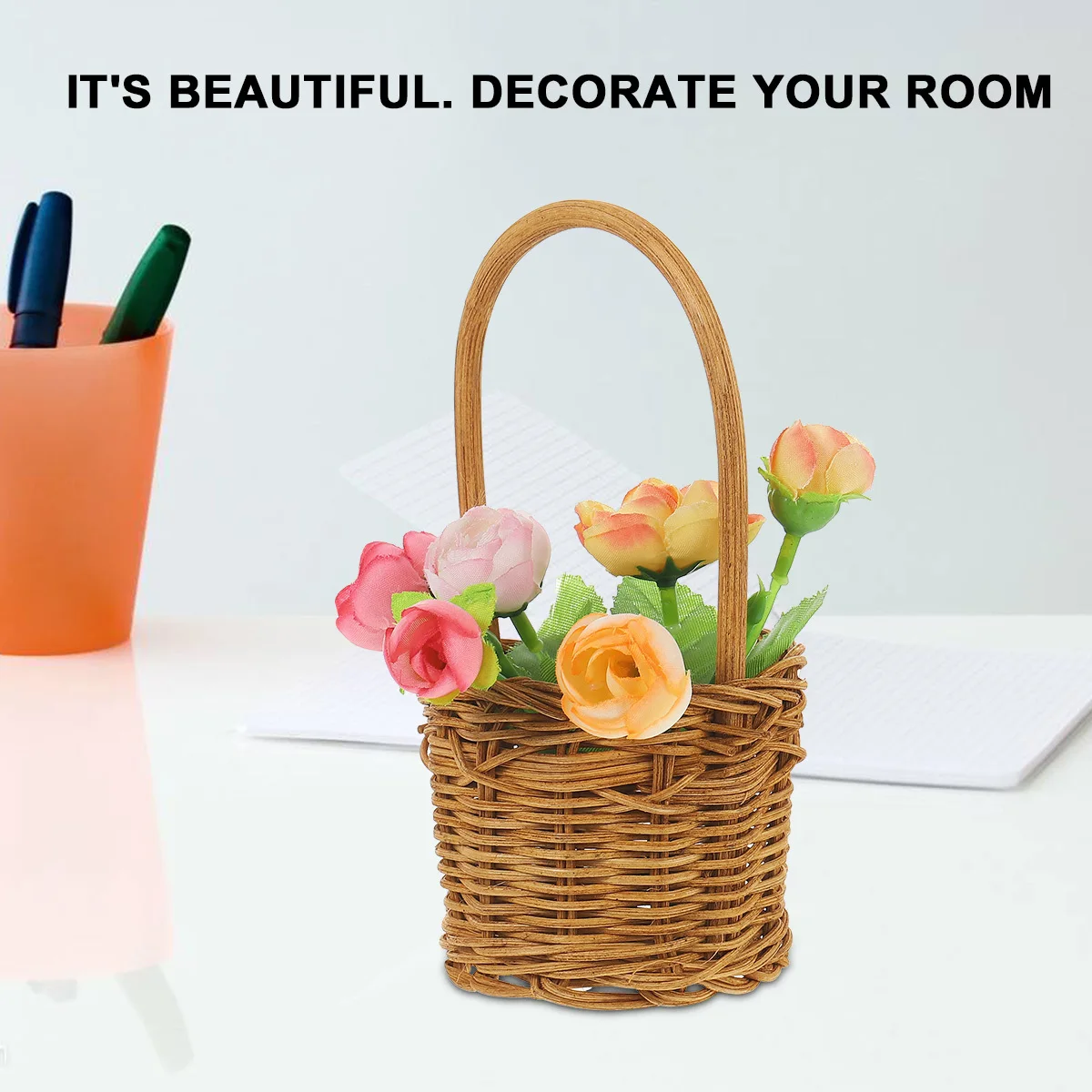 Hampers Rattan Flower Basket Storage Baskets with Handles Gift Box Round Mini Picnic
Hampers Rattan Flower Basket Storage Baskets with Handles Gift Box Round Mini Picnic