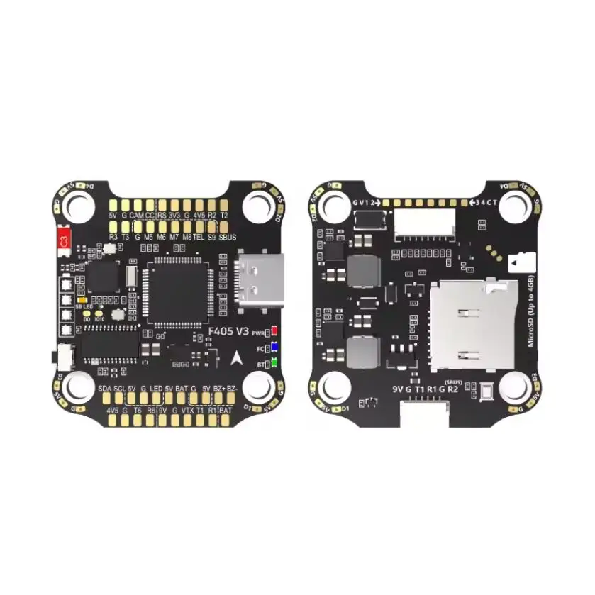 F405 V3 50A 60A 65A F4 V3S Flight Control Support BetaFlight/INAV BLS 4in1 ESC Stack For RC FPV Drone Plane Quadcopter RC Cars
F405 V3 50A 60A 65A F4 V3S Flight Control Support BetaFlight/INAV BLS 4in1 ESC Stack For RC FPV Drone Plane Quadcopter RC Cars