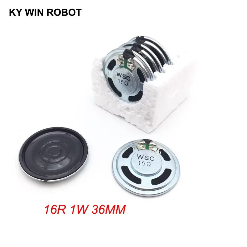 2pcs/lot New Ultra-thin Mini speaker 16 ohms 1 watt 1W 16R speaker Diameter 36MM 3.6CM thickness 5MM
2pcs/lot New Ultra-thin Mini speaker 16 ohms 1 watt 1W 16R speaker Diameter 36MM 3.6CM thickness 5MM