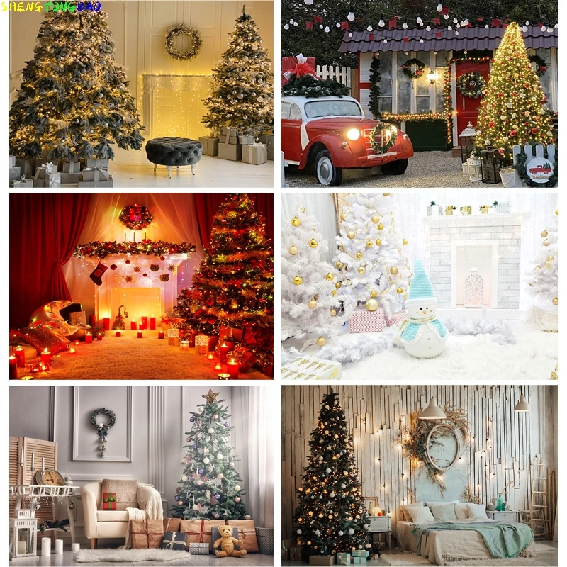 Christmas Theme Photography Background Christmas Tree Fireplace Children Portrait Backdrops For Photo Studio Props 21523DYH-46
Christmas Theme Photography Background Christmas Tree Fireplace Children Portrait Backdrops For Photo Studio Props 21523DYH-46