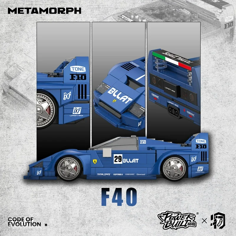 YC-DZ033 394Pcs Building Blocks Blue Racing Car Model City Sports Vehicle DIY Educational Bricks Toys for Children Kids
YC-DZ033 394Pcs Building Blocks Blue Racing Car Model City Sports Vehicle DIY Educational Bricks Toys for Children Kids