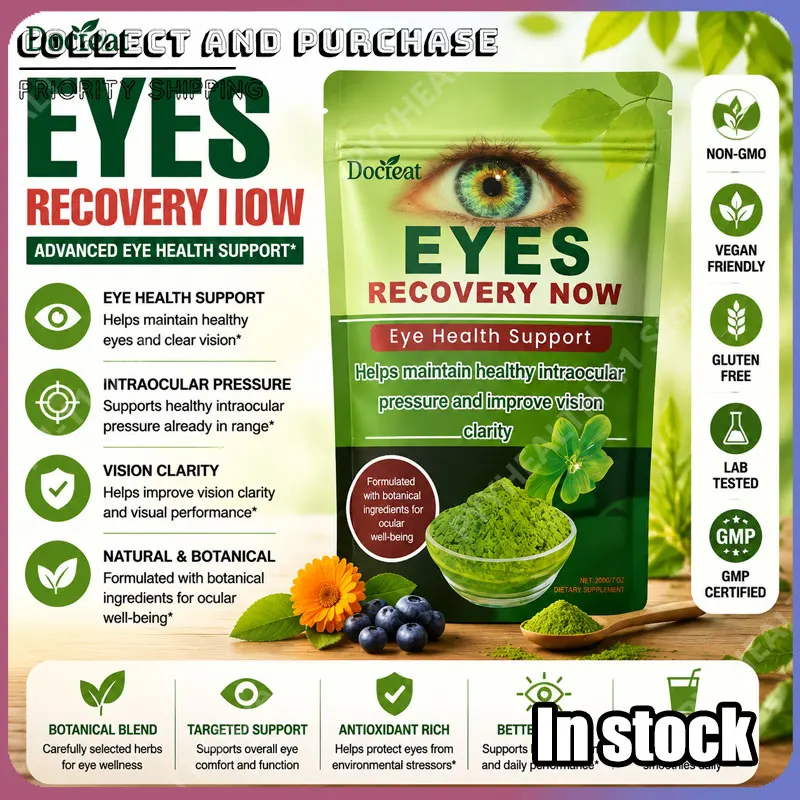 Docteat Eye Recovery Powder Botanical Ingredients with Lutein Zeaxanthin Vitamin A Zinc Eye Health Supplement 200g
Docteat Eye Recovery Powder Botanical Ingredients with Lutein Zeaxanthin Vitamin A Zinc Eye Health Supplement 200g