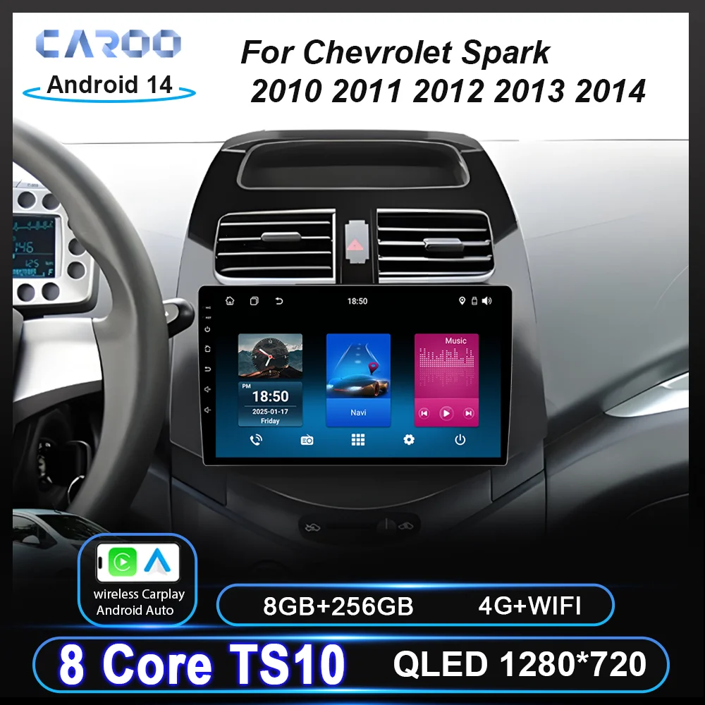 Автомобильный DVD на базе Android для Chevrolet Spark 2010 2011 2012 2013 2014, авторадио, стерео, мультимедийный плеер, GPS-навигация, 4G Carplay 2DIN
Автомобильный DVD на базе Android для Chevrolet Spark 2010 2011 2012 2013 2014, авторадио, стерео, мультимедийный плеер, GPS-навигация, 4G Carplay 2DIN