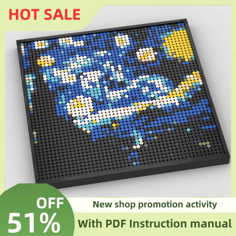 Новый 2711 шт. Pixel Art Series Moc Starry Night Art Модель для фото Строительные блоки Diy Творческие идеи Детские игрушки Подарки Декоративные комнаты
Новый 2711 шт. Pixel Art Series Moc Starry Night Art Модель для фото Строительные блоки Diy Творческие идеи Детские игрушки Подарки Декоративные комнаты