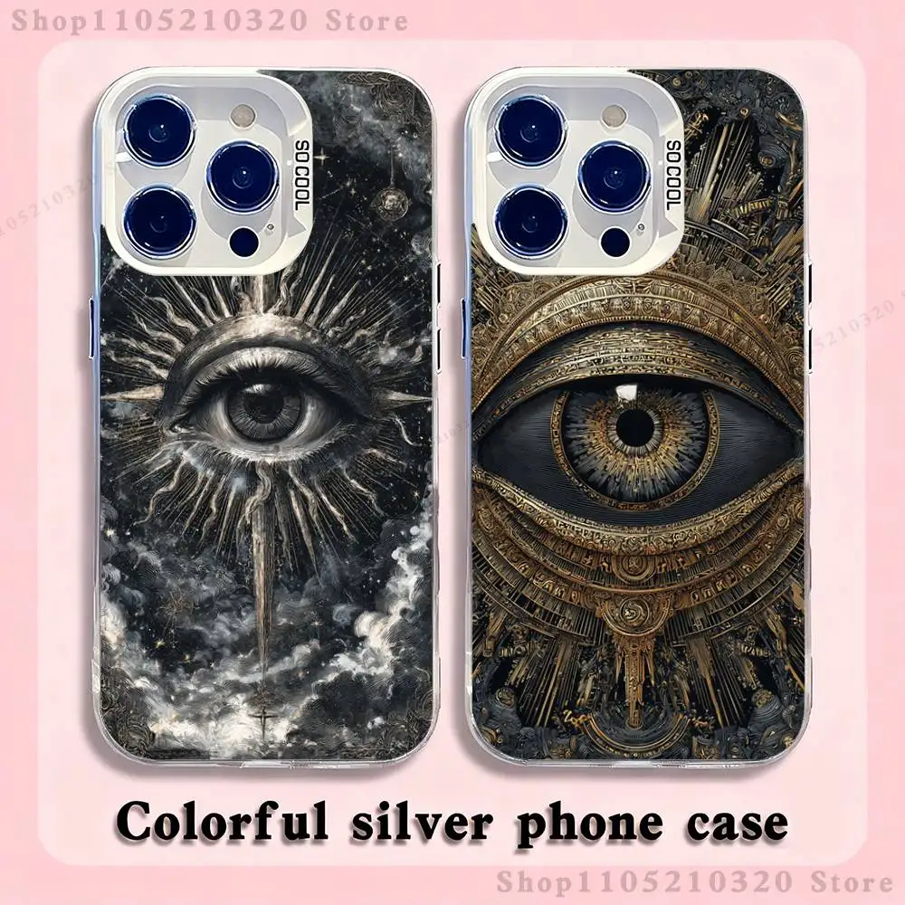 Occult Illuminati Eye Phone Case For iPhone 17,16,15,14,13,12,11,Pro,Max,Plus,Mini,XS,SE Anti Fall White Matte Hard Bumper
Occult Illuminati Eye Phone Case For iPhone 17,16,15,14,13,12,11,Pro,Max,Plus,Mini,XS,SE Anti Fall White Matte Hard Bumper