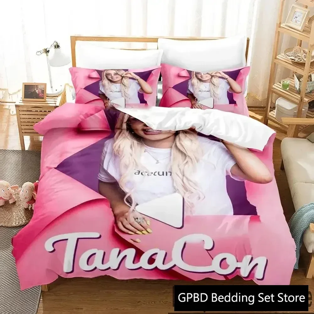 3D Print Tana Mongeau TanaCon Bedding Set Duvet Cover Bed Set Quilt Cover Pillowcase Comforter king Queen Size Boys Adult
3D Print Tana Mongeau TanaCon Bedding Set Duvet Cover Bed Set Quilt Cover Pillowcase Comforter king Queen Size Boys Adult