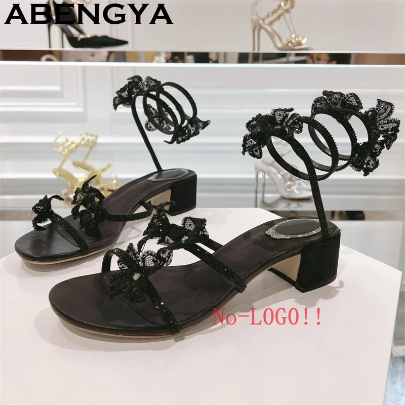 ABENGYA Flower Fairy Square Heel Sandals Women Ankle Strap Crystal Inlay Gladiator Sandals Summer Casual Beach Party Shoes Women
ABENGYA Flower Fairy Square Heel Sandals Women Ankle Strap Crystal Inlay Gladiator Sandals Summer Casual Beach Party Shoes Women