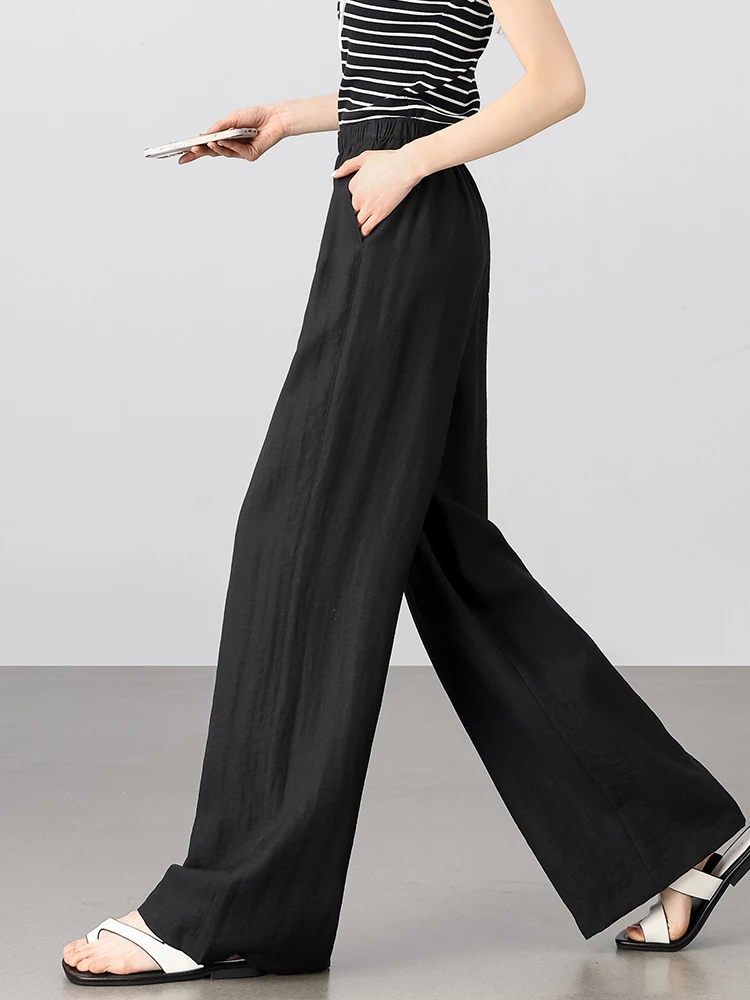 SENTUBILA Summer 2025 Women's Linen Pants High Waist Long Baggy Wide Leg Trousers Casual Office Loose Clothing Female 152K80230
SENTUBILA Summer 2025 Women's Linen Pants High Waist Long Baggy Wide Leg Trousers Casual Office Loose Clothing Female 152K80230