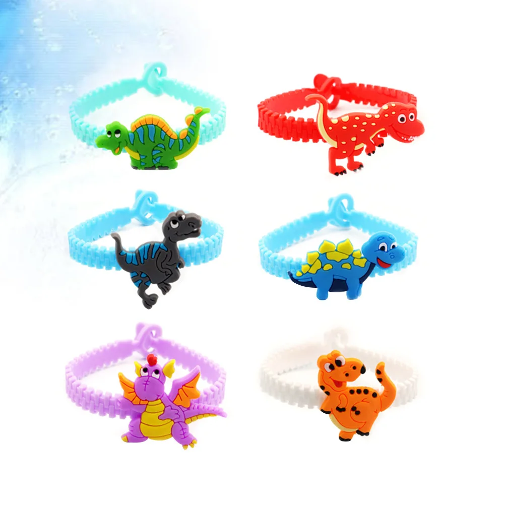 12 Pcs Girl PVC Dinosaur Bracelet Child Kids Bracelets Colored Wristbands Girls
12 Pcs Girl PVC Dinosaur Bracelet Child Kids Bracelets Colored Wristbands Girls