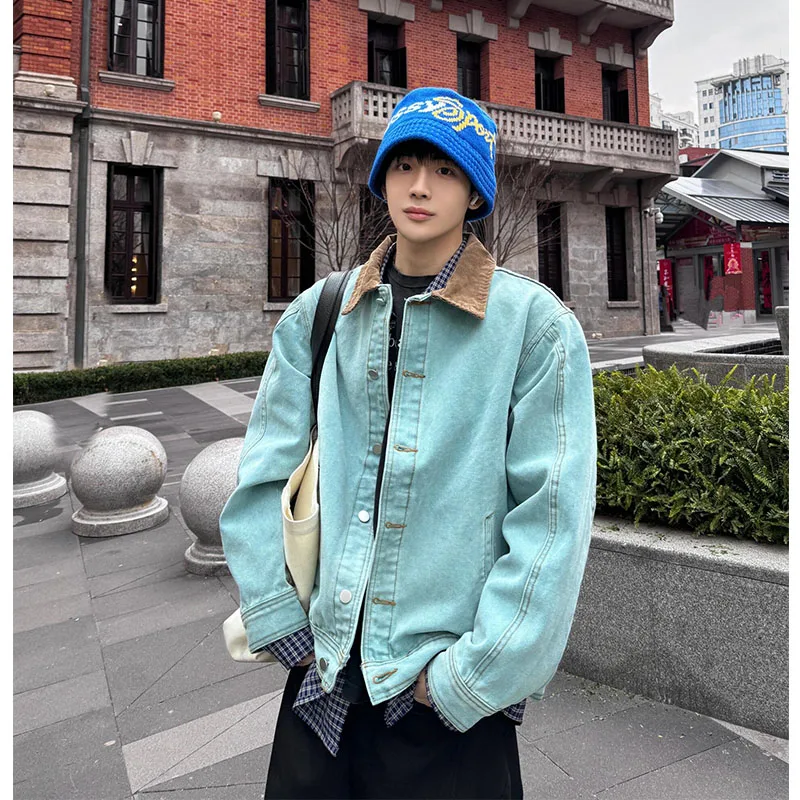 Мужская куртка Hermitcreate в американском ретро-стиле Harington Workwear, весенне-осенняя, цвета хаки, свободного кроя, из полиэстера.
Мужская куртка Hermitcreate в американском ретро-стиле Harington Workwear, весенне-осенняя, цвета хаки, свободного кроя, из полиэстера.