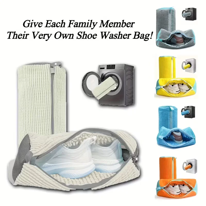 1/2pcs Durable Shoe Washing Machine Bag Suitable for All Shoe Types - for Sports Shoes And Casual Shoes,Laundry Bag,Laundry Bags
1/2pcs Durable Shoe Washing Machine Bag Suitable for All Shoe Types - for Sports Shoes And Casual Shoes,Laundry Bag,Laundry Bags