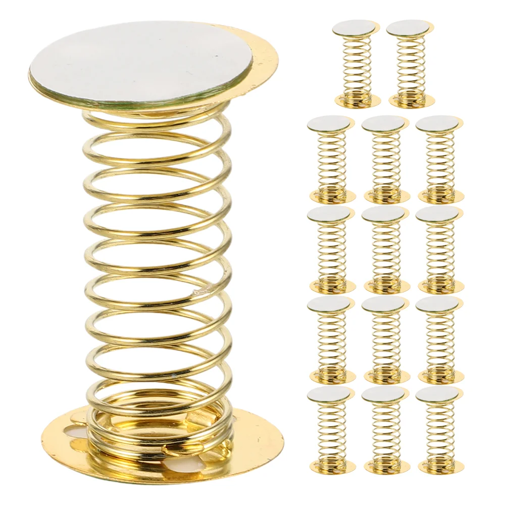 15 Pcs Spring Base Metal Bases Wobble Car Toy Accessories DIY Crafts Iron Mini Springs
15 Pcs Spring Base Metal Bases Wobble Car Toy Accessories DIY Crafts Iron Mini Springs