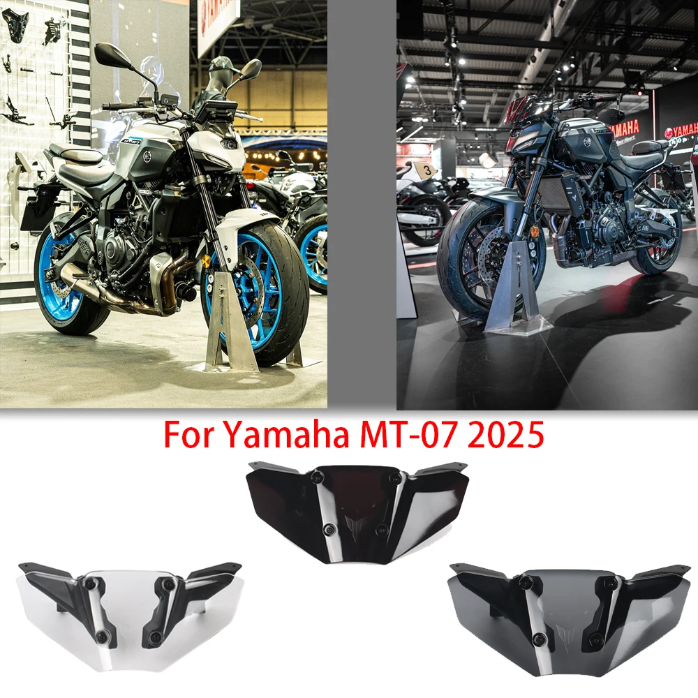 NEW Motorcycle Accessories Windshield Windscreen Wind Shield Deflectors Windshield For YAMAHA MT-07 2025 MT07 MT 07 2025
NEW Motorcycle Accessories Windshield Windscreen Wind Shield Deflectors Windshield For YAMAHA MT-07 2025 MT07 MT 07 2025