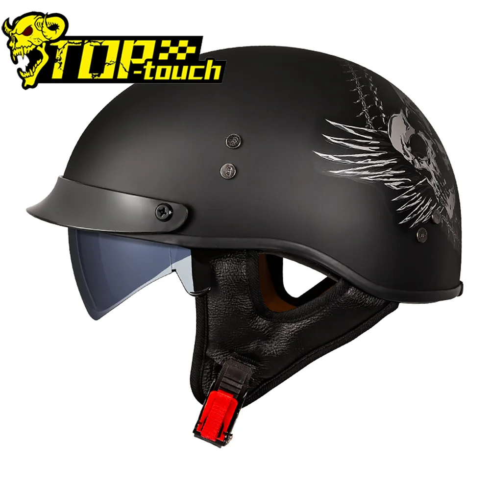 Motorcycle Helmet DOT Approved Safety Modular Half Helmet Men Women Voyage Racing Cycling Retro Helmet Motocross Casco Moto
Motorcycle Helmet DOT Approved Safety Modular Half Helmet Men Women Voyage Racing Cycling Retro Helmet Motocross Casco Moto