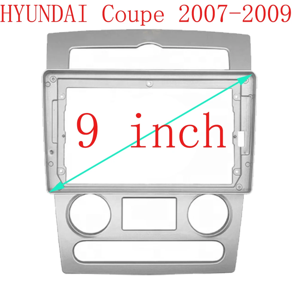 9-дюймовая Автомобильная радиопанель Fascia Для HYUNDAI Coupe 2007-2009, комплект для приборной панели, устанавливаемая консоль Facia, панель адаптера 9 дюймов, крышка
9-дюймовая Автомобильная радиопанель Fascia Для HYUNDAI Coupe 2007-2009, комплект для приборной панели, устанавливаемая консоль Facia, панель адаптера 9 дюймов, крышка
