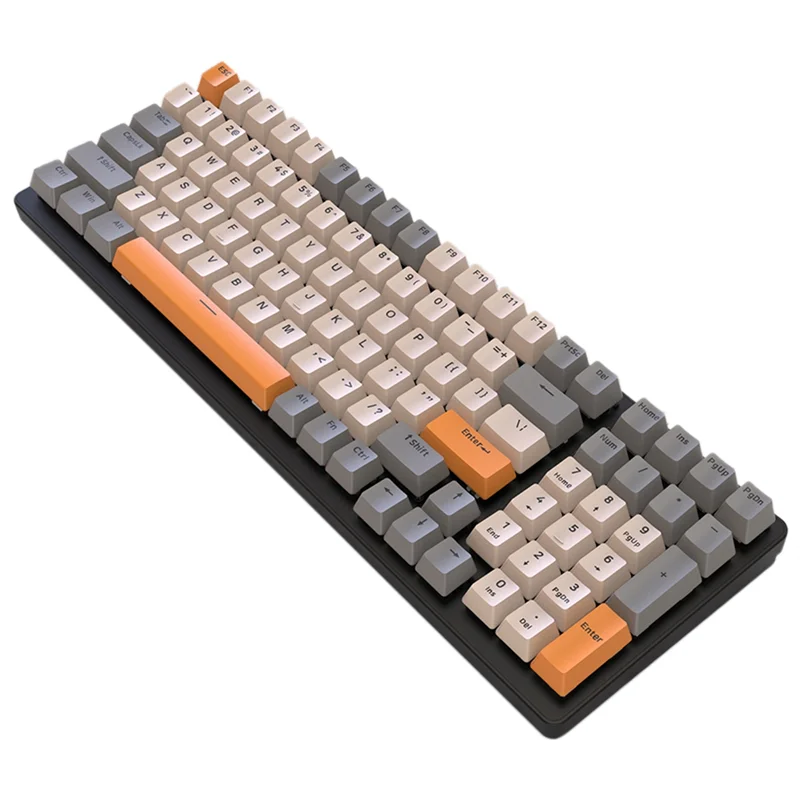 ATP-K6 Mechanical Keyboard 100 Keys Keycaps BT5.0 2.4 Ghz Wired Three Modes for Gaming Computer
ATP-K6 Mechanical Keyboard 100 Keys Keycaps BT5.0 2.4 Ghz Wired Three Modes for Gaming Computer
