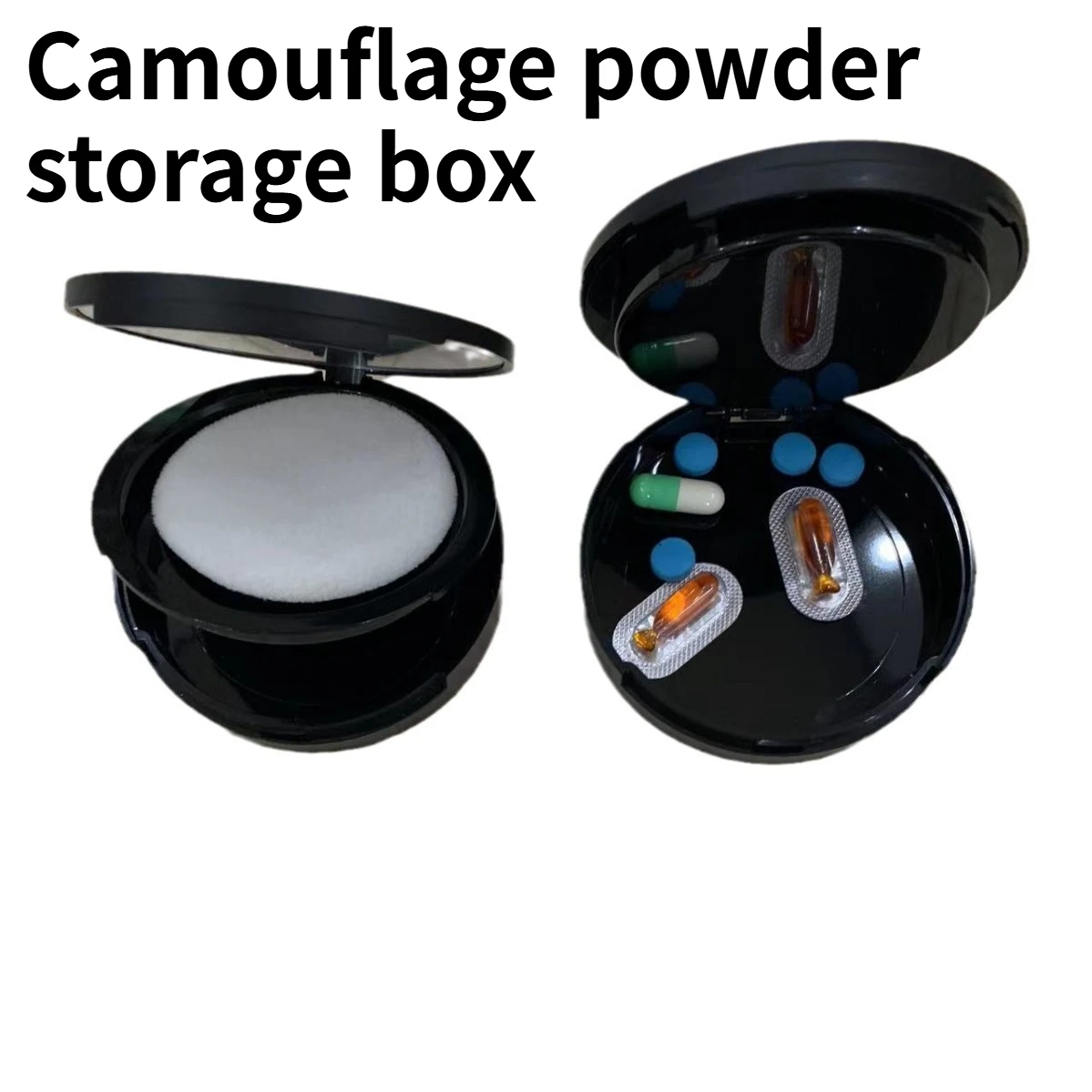 Money Hiding Artifact Camouflage Powder Storage Box Powder Puff Box Plastic Concealed Portable Storage Kit
Money Hiding Artifact Camouflage Powder Storage Box Powder Puff Box Plastic Concealed Portable Storage Kit