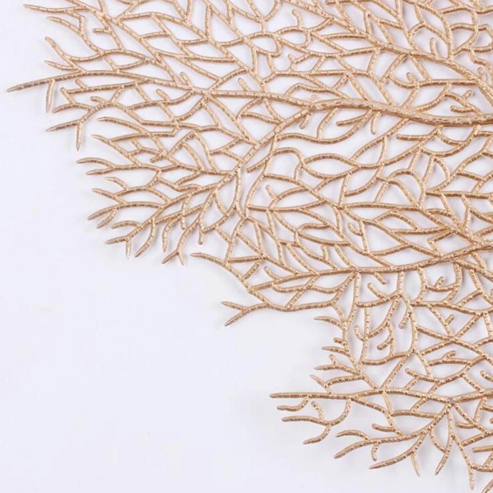 6pcs Simulated Coral Branch Placemats Heat Resistant Table Mats Non Slip Coasters Decorative Table Pads For Home Cafe
6pcs Simulated Coral Branch Placemats Heat Resistant Table Mats Non Slip Coasters Decorative Table Pads For Home Cafe