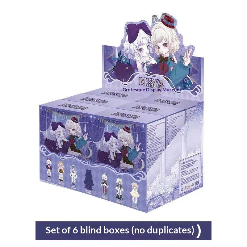 Misya Museum Of The Weird Series Blind Box Set 6pcs Non-Repeating Gothic Lolita Anime Figures, Mystery Box Collectible Toys
Misya Museum Of The Weird Series Blind Box Set 6pcs Non-Repeating Gothic Lolita Anime Figures, Mystery Box Collectible Toys
