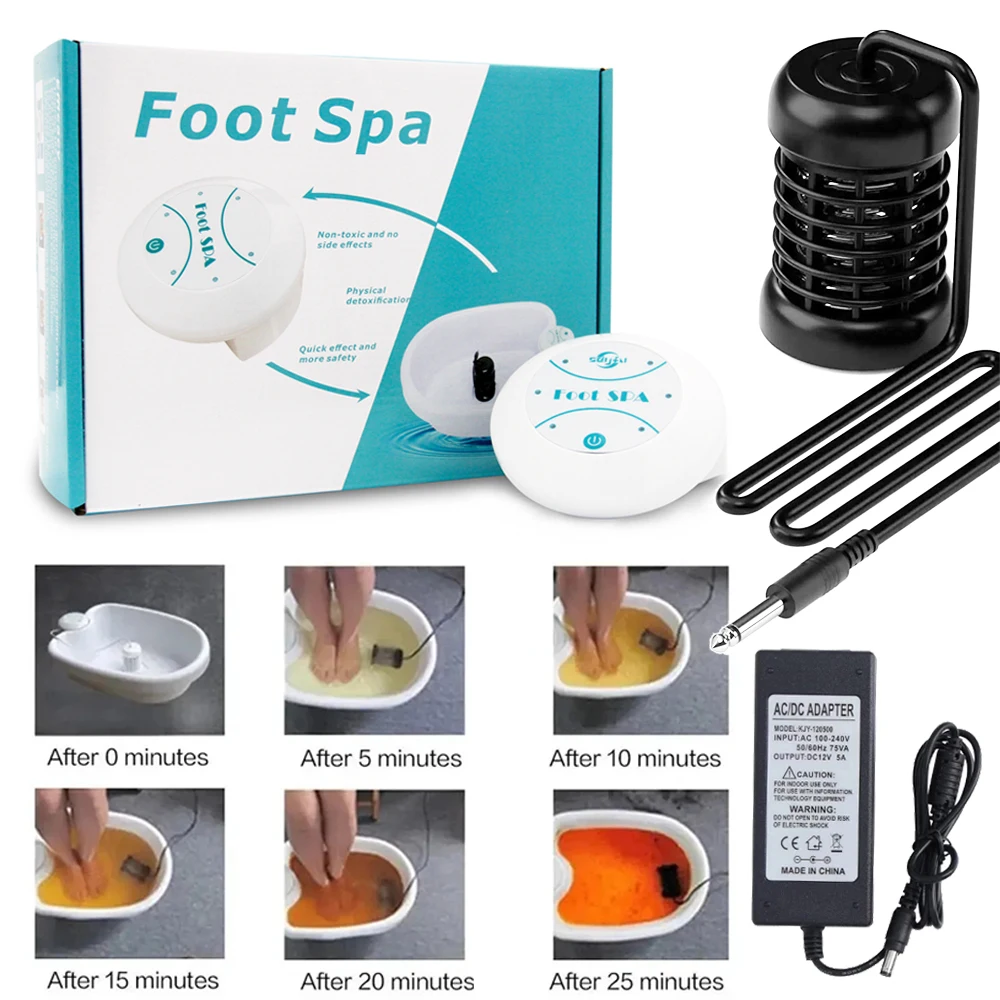 Foot Detox Ionic Spa Machine Relaxation Pedicure Footspa Massage Therapy Arrays Aqua Deep Tissue Clean Anti-aging for Home Use
Foot Detox Ionic Spa Machine Relaxation Pedicure Footspa Massage Therapy Arrays Aqua Deep Tissue Clean Anti-aging for Home Use