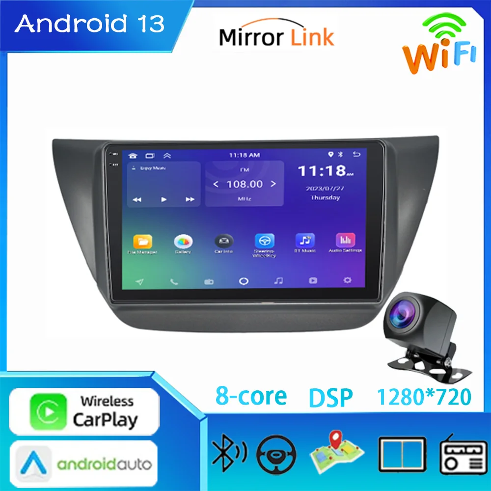 For Mitsubishi Lancer 2005 LANCER Car Radio Multimedia Video Player Android 13 Navigation GPS 2 Din DVD Auto Stereo Carplay 
For Mitsubishi Lancer 2005 LANCER Car Radio Multimedia Video Player Android 13 Navigation GPS 2 Din DVD Auto Stereo Carplay