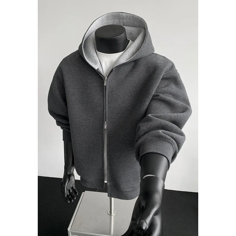 Thickened American Style Color Block Hooded Open Cardigan Sweatshirt Men's Autumn Winter Trendy Brand Zipper Hood Jacket Coat
Thickened American Style Color Block Hooded Open Cardigan Sweatshirt Men's Autumn Winter Trendy Brand Zipper Hood Jacket Coat