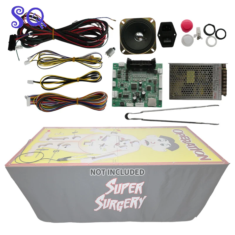 Large Surgery Buzz Wire Game Full Parts Kit For Arcade Carnival Fair Interactive DIY Assembly Kit
Large Surgery Buzz Wire Game Full Parts Kit For Arcade Carnival Fair Interactive DIY Assembly Kit