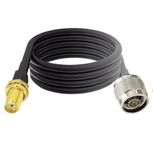 New LMR195 Cable N Male To RP SMA Female Connector Low Loss Extension Jumper Cable 50ohm
New LMR195 Cable N Male To RP SMA Female Connector Low Loss Extension Jumper Cable 50ohm