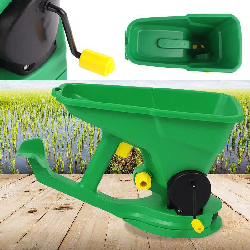 Handheld Spreader for Lawn Even Spread Adjustables Seeder Garden Planting Tool for Fertiliser Grass-Seed Garden Accsesories
Handheld Spreader for Lawn Even Spread Adjustables Seeder Garden Planting Tool for Fertiliser Grass-Seed Garden Accsesories