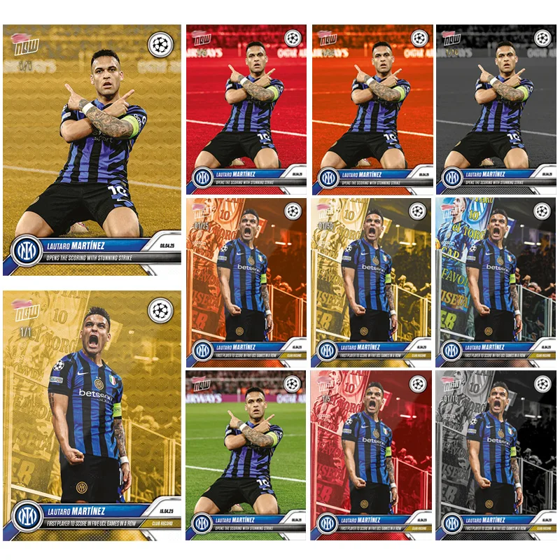 Tops Now 2024-25 UCL Lautaro Martinez FC Interna Ctrl Milano DIY Домашние коллекционные карточки с футбольной звездой Коллекция подарков на день рождения
Tops Now 2024-25 UCL Lautaro Martinez FC Interna Ctrl Milano DIY Домашние коллекционные карточки с футбольной звездой Коллекция подарков на день рождения