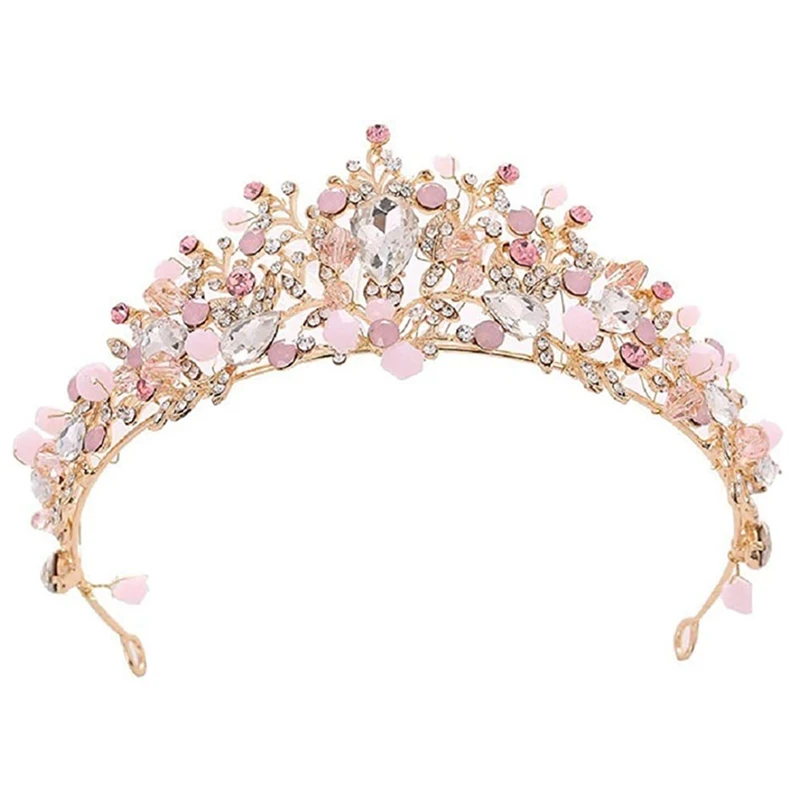 Girl Crystal Tiara Princess Costume Crown Headband Bride Wedding Handmade Hair Accessories Gift Holiday Party Jewelry
Girl Crystal Tiara Princess Costume Crown Headband Bride Wedding Handmade Hair Accessories Gift Holiday Party Jewelry