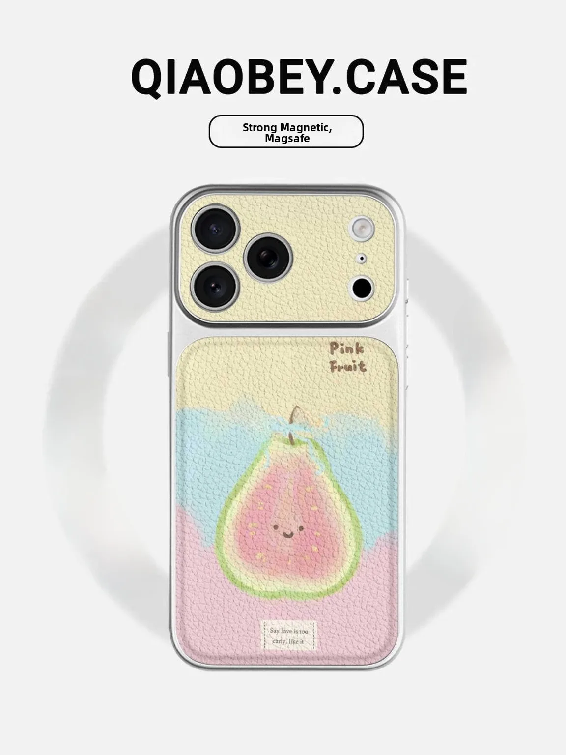 Pink Guava Phone Case for iPhone 17 Full Protection Cute Cartoon Design TPU Material Female Style Anti-Fall Prote...
Pink Guava Phone Case for iPhone 17 Full Protection Cute Cartoon Design TPU Material Female Style Anti-Fall Prote...