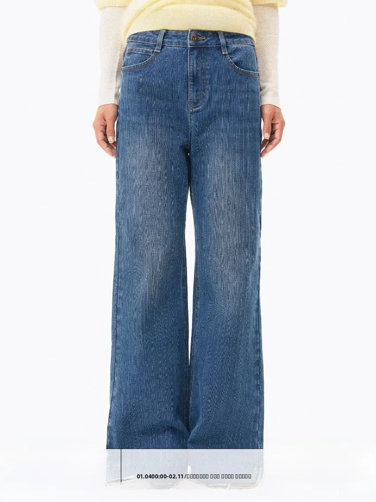 Джинсы Age of Ascent с ретро-текстурой и бамбуковыми вставками, зауженные, с микро-клешем, с высокой талией, из хлопка, для повседневной носки, износостойкие
Джинсы Age of Ascent с ретро-текстурой и бамбуковыми вставками, зауженные, с микро-клешем, с высокой талией, из хлопка, для повседневной носки, износостойкие