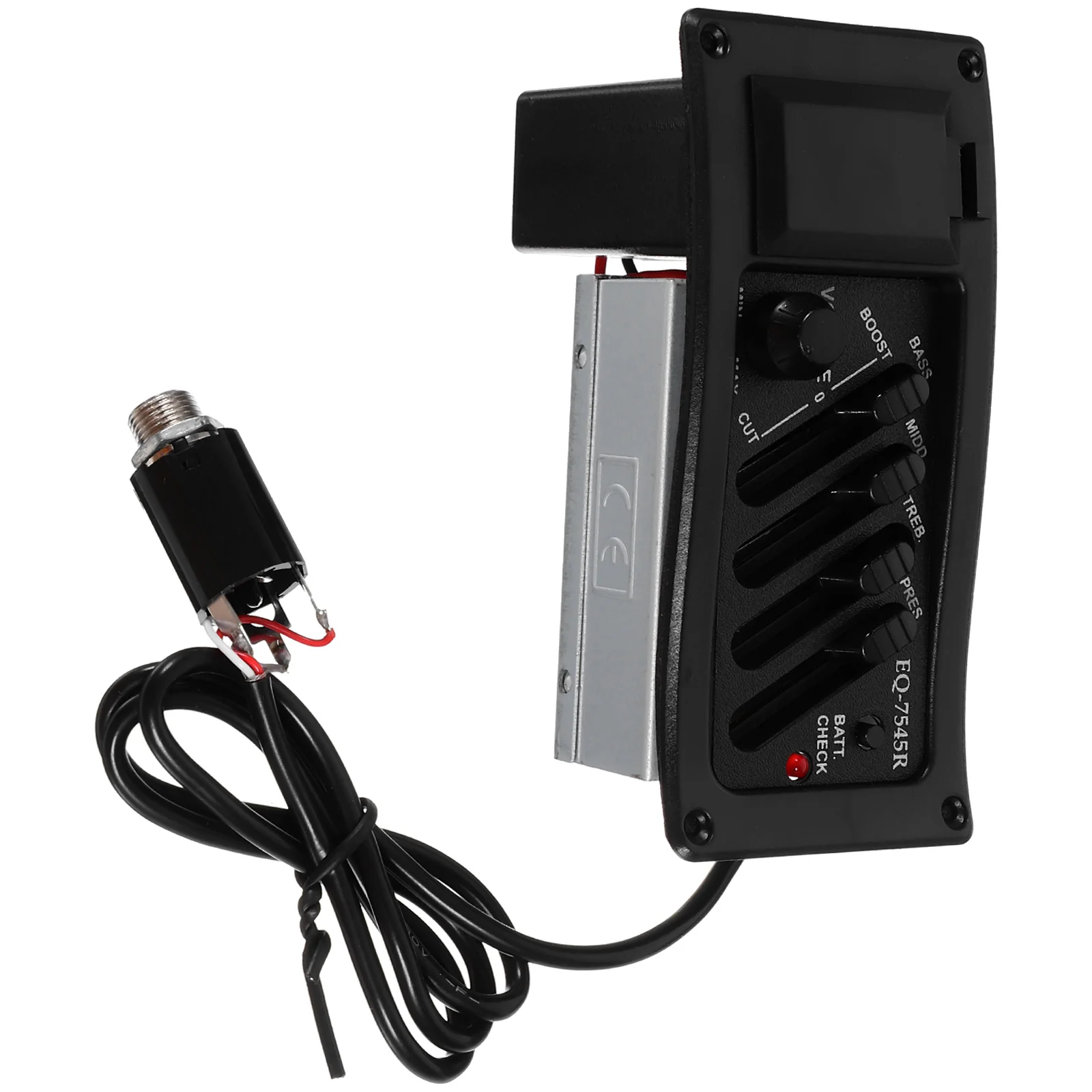 Pickup EQ Guitar Pickups 4 Bands Equalizer Four Paragraphs Guitarra Piezo Preamp 
Pickup EQ Guitar Pickups 4 Bands Equalizer Four Paragraphs Guitarra Piezo Preamp