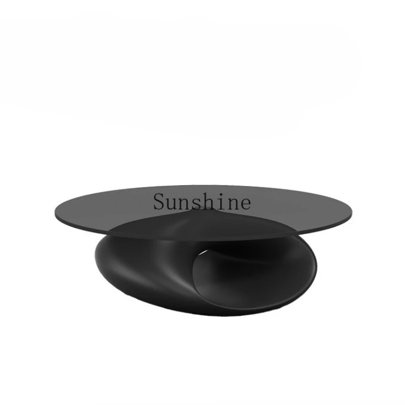 Italian minimalist gray tempered glass wear-resistant household living room storage coffee table
Italian minimalist gray tempered glass wear-resistant household living room storage coffee table