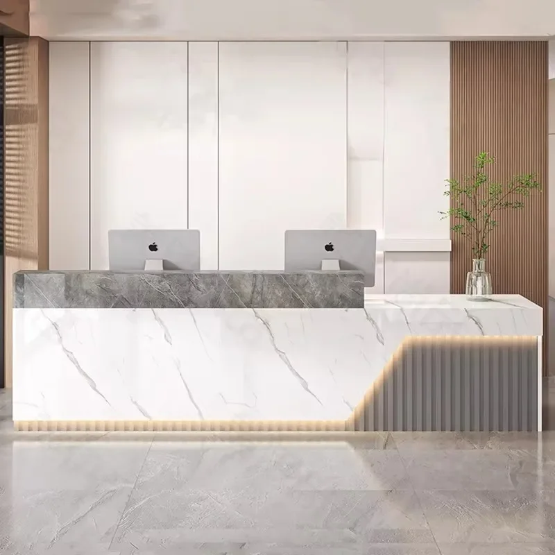 Modern Luxury Reception Desks Nordic Office Beauty Salon Reception Desks Design Podium Recepción Negocio Commercial Furniture
Modern Luxury Reception Desks Nordic Office Beauty Salon Reception Desks Design Podium Recepción Negocio Commercial Furniture