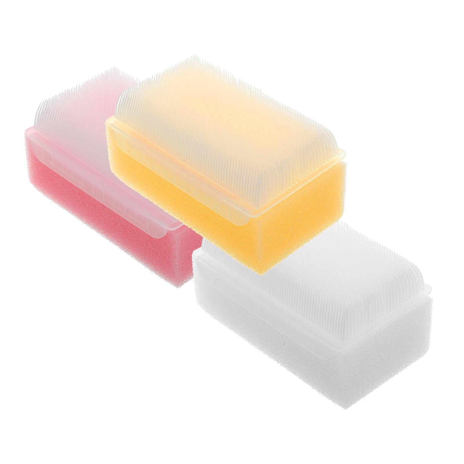 3 Pcs Baby Bath Cleaning Sponge Infant Massage Cleaning Baby Bath Sponge Brush Soft Tactile Sensory Development Hair Brush
3 Pcs Baby Bath Cleaning Sponge Infant Massage Cleaning Baby Bath Sponge Brush Soft Tactile Sensory Development Hair Brush