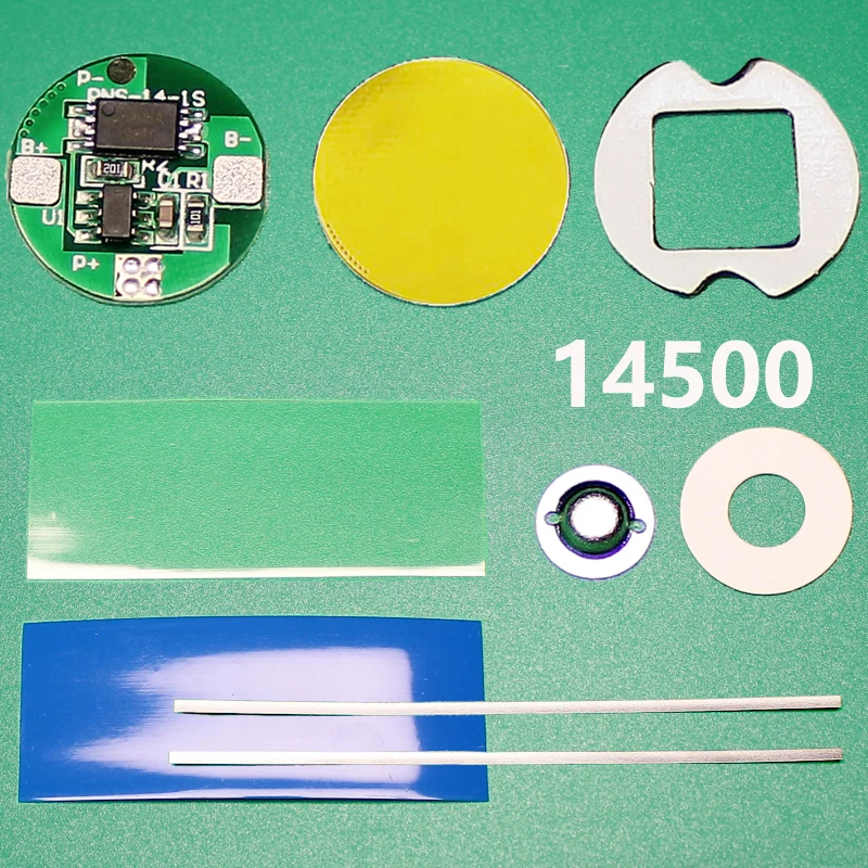 14500 14505 lithium battery module 3.7V MOS protection plate prevents overcharge and overdischarge 2A-2.5A
14500 14505 lithium battery module 3.7V MOS protection plate prevents overcharge and overdischarge 2A-2.5A