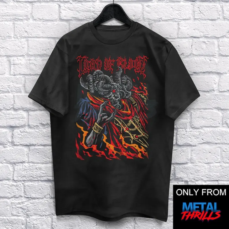 Blood Lust T-Shirt Unisex (For Men and Women) Shirt Gamer Shirt Heavy Metal Shirts Video game Shirt Music Retro
Blood Lust T-Shirt Unisex (For Men and Women) Shirt Gamer Shirt Heavy Metal Shirts Video game Shirt Music Retro