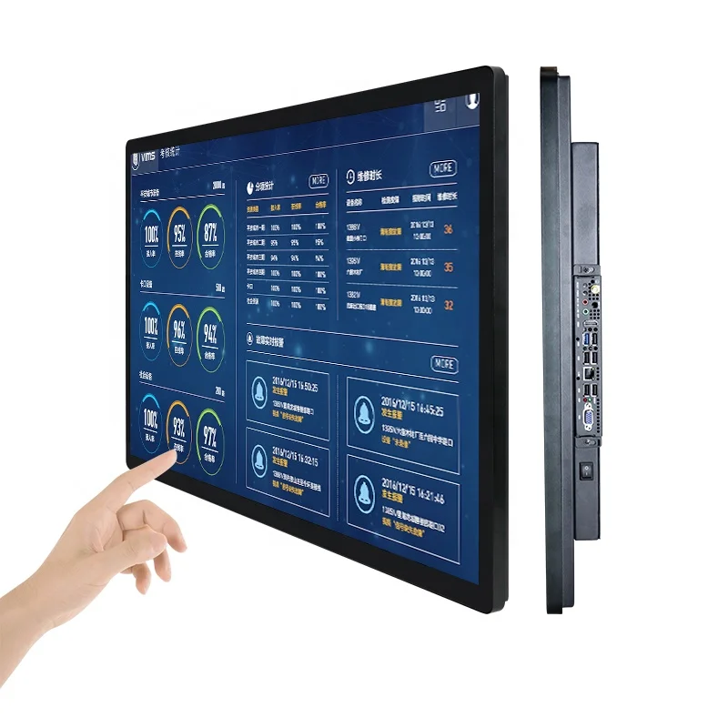 hit productFull HD Best Buy 43Inch Touch Screen All in One PC With Ddr3 4gb Win7 OS for Mall Guide
