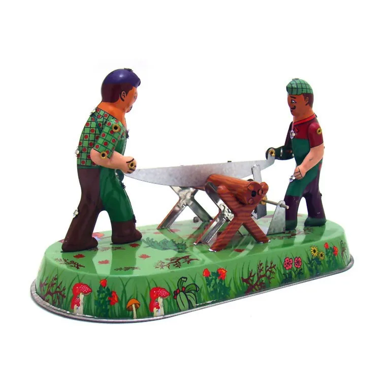 MS394 Sawman Retro Toy Personalized Ornament Photography Props Amazon Sells Tin Toys
MS394 Sawman Retro Toy Personalized Ornament Photography Props Amazon Sells Tin Toys