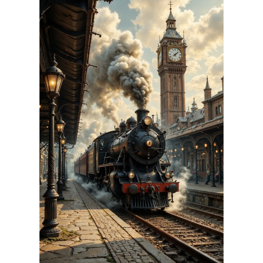 500/1000/1200/2000 PCS Jigsaw Puzzles Steam Trains Scenery Family Activity Games DIY Puzzle for Living Room Home Decor Gift
500/1000/1200/2000 PCS Jigsaw Puzzles Steam Trains Scenery Family Activity Games DIY Puzzle for Living Room Home Decor Gift