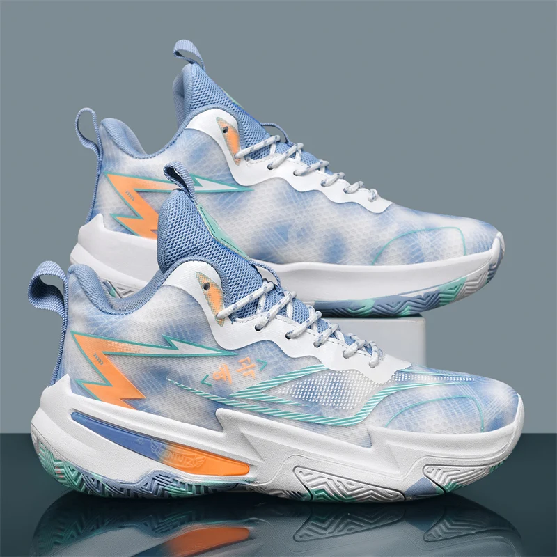 Unisex Professional Basketball Boots Strong Grip Rubber Sole Anti Twist Midsole Breathable Wearproof Design For Outdoor Court
Unisex Professional Basketball Boots Strong Grip Rubber Sole Anti Twist Midsole Breathable Wearproof Design For Outdoor Court