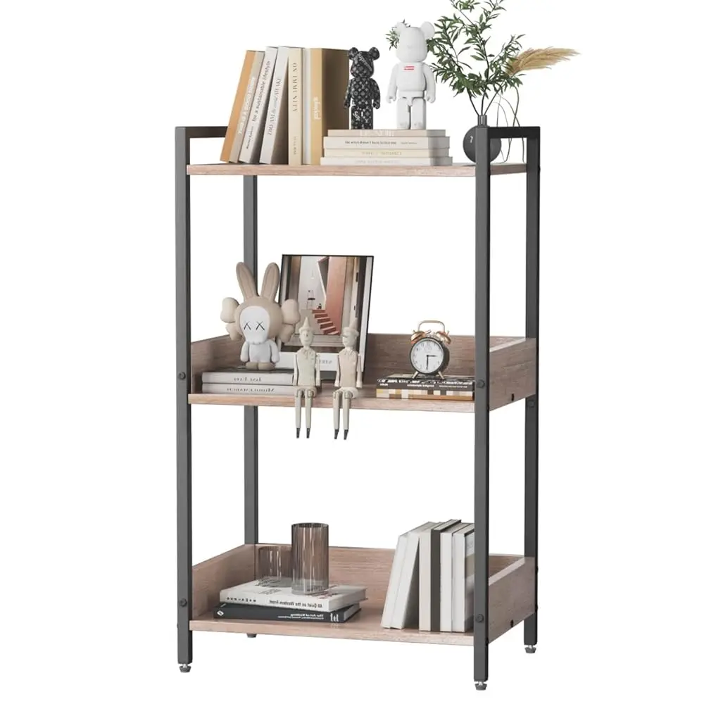 Bookshelf Bookcase With Storage Cabinet, 3-Tier Modern Corner Bookshelves, Narrow Wood Book Rack, Mini Floor Standing Book
Bookshelf Bookcase With Storage Cabinet, 3-Tier Modern Corner Bookshelves, Narrow Wood Book Rack, Mini Floor Standing Book